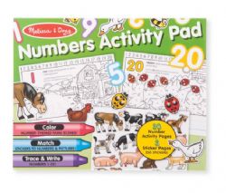 *** // MELISSA AND DOUG - LIVRE AVEC 20 PAGES D'ACTIVITÉS SUR LES NOMBRES